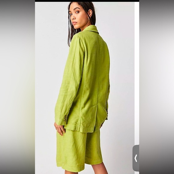 Free People Jackets & Blazers - NWT Free People “Looking Good” ShortSuit Set